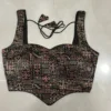 Black Geometric Printed Blouse